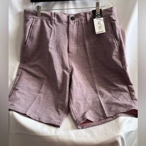 Hurley Men’s H20-Dri Walking Shorts.